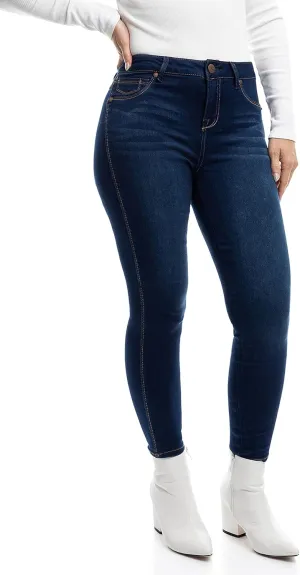 1822 Denim Women's Petite 26" Butter High-Rise Skinny Jeans, Lennox