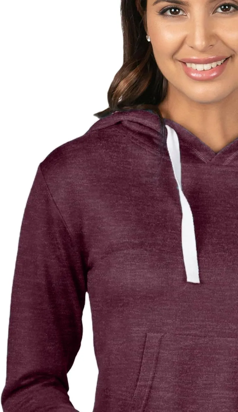 AFC Women's Pullover Soft Knit Hoodie 6 Colors Plus Size 2x 3x & 4x Sizes