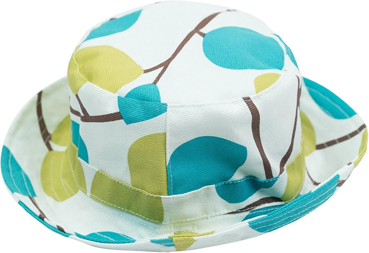 Baby Toddler Kids Sun Hat with Chin Strap, Breathable Cotton Adjusted Drawstring Strap