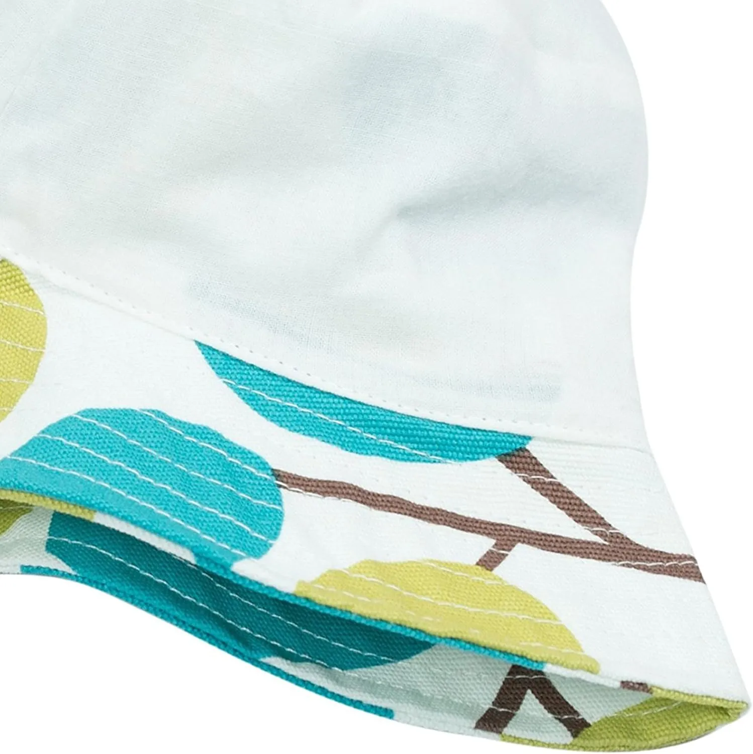Baby Toddler Kids Sun Hat with Chin Strap, Breathable Cotton Adjusted Drawstring Strap