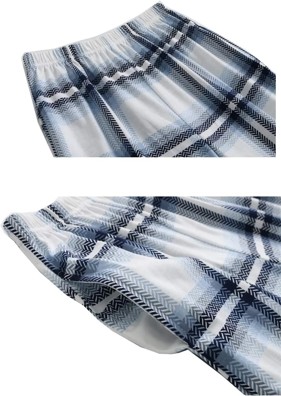 Big Boys Classic Plaid Pajama Set Cotton Sleepwear Teens 10-20Years