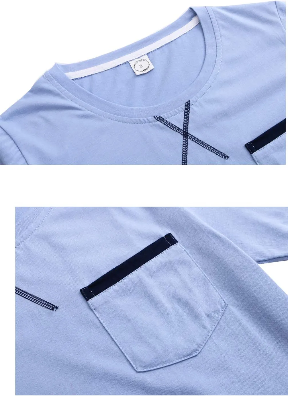 Big Boys Long Sleeve Plaid Pajamas Cotton Young Teens Sleepwear 10-16Years