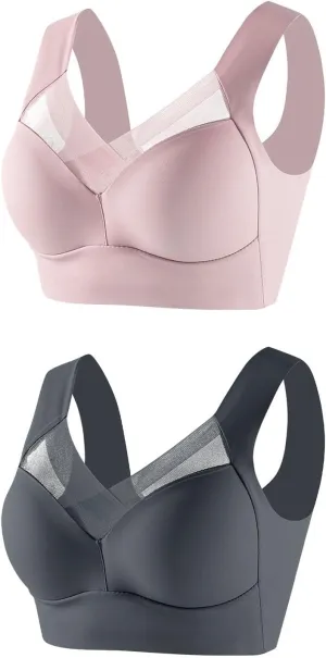 Bras for Women No Underwire Push up Full Coverage Support Liftup Lace V Neck Bralette Sexy Soft Comfort Everyday Bras