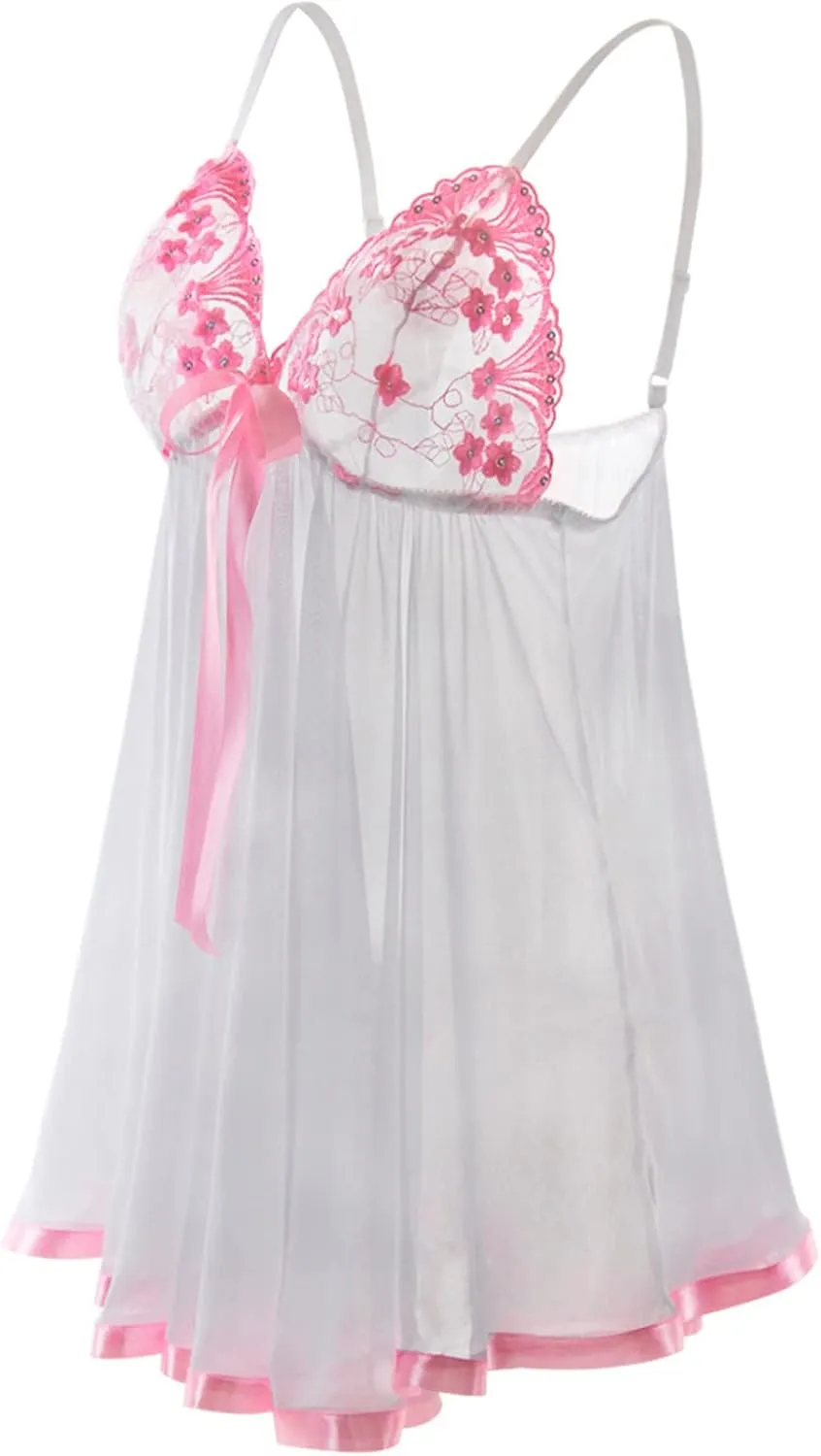 Bride Lingerie Sleepwear Ladies Pajama Nightgown For Anniversary Honeynoon Daily Wear Women Submissive