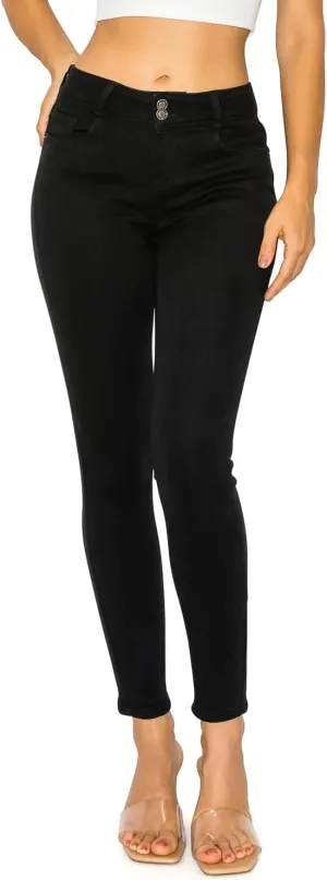 Cali1850 Women's Denim Daydream Skinny Jeans - Super Stretchy Soft Stylish Knit Denim Slim Fit Comfy Casual Pants