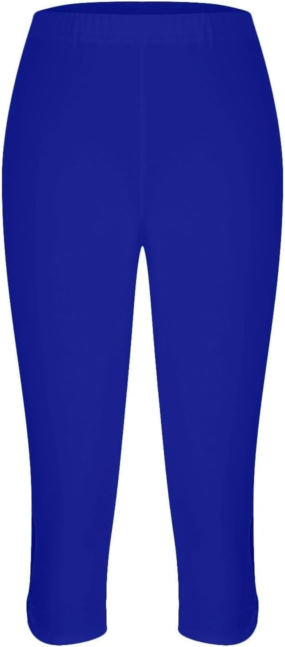 Capri Leggings for Women 2025 Tummy Control Legging Summer Cropped Pants Casual High Waist Yoga Pants