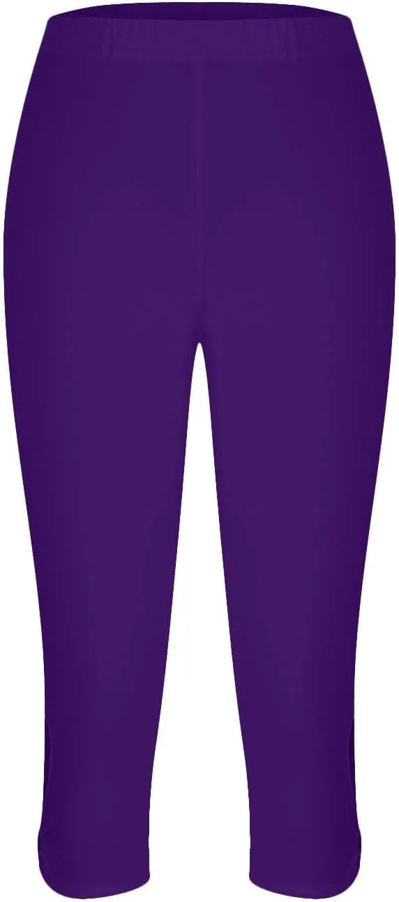 Capri Leggings for Women 2025 Tummy Control Legging Summer Cropped Pants Casual High Waist Yoga Pants