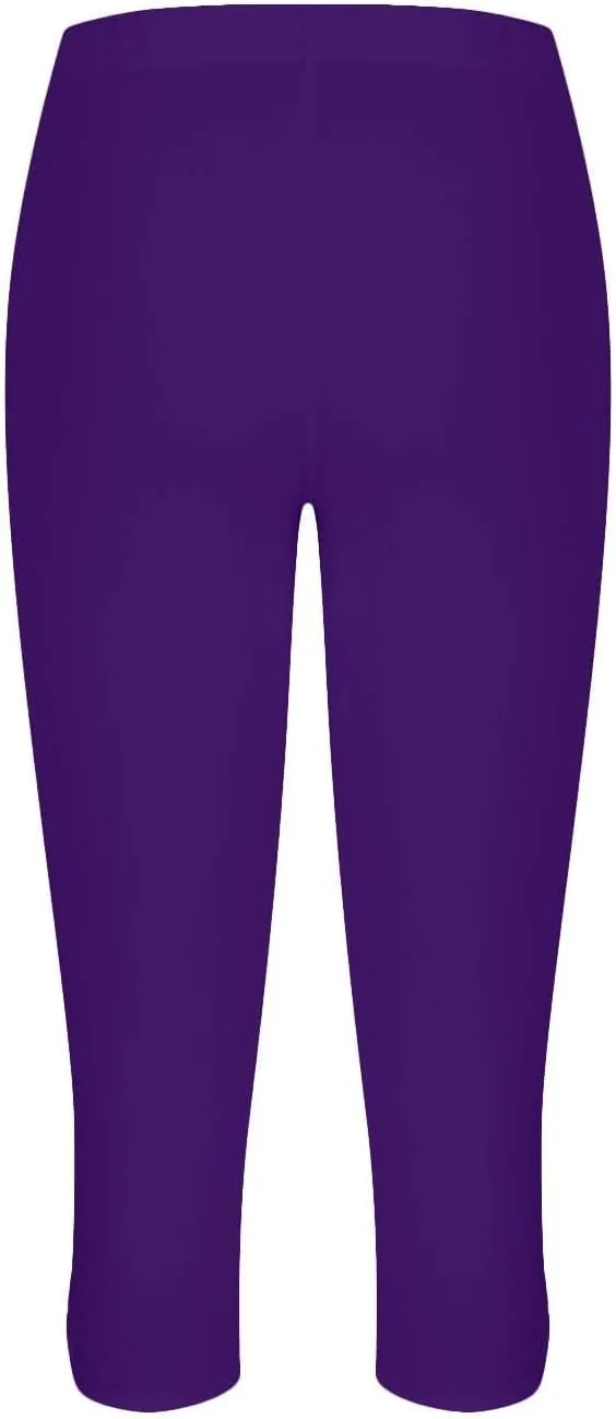 Capri Leggings for Women 2025 Tummy Control Legging Summer Cropped Pants Casual High Waist Yoga Pants