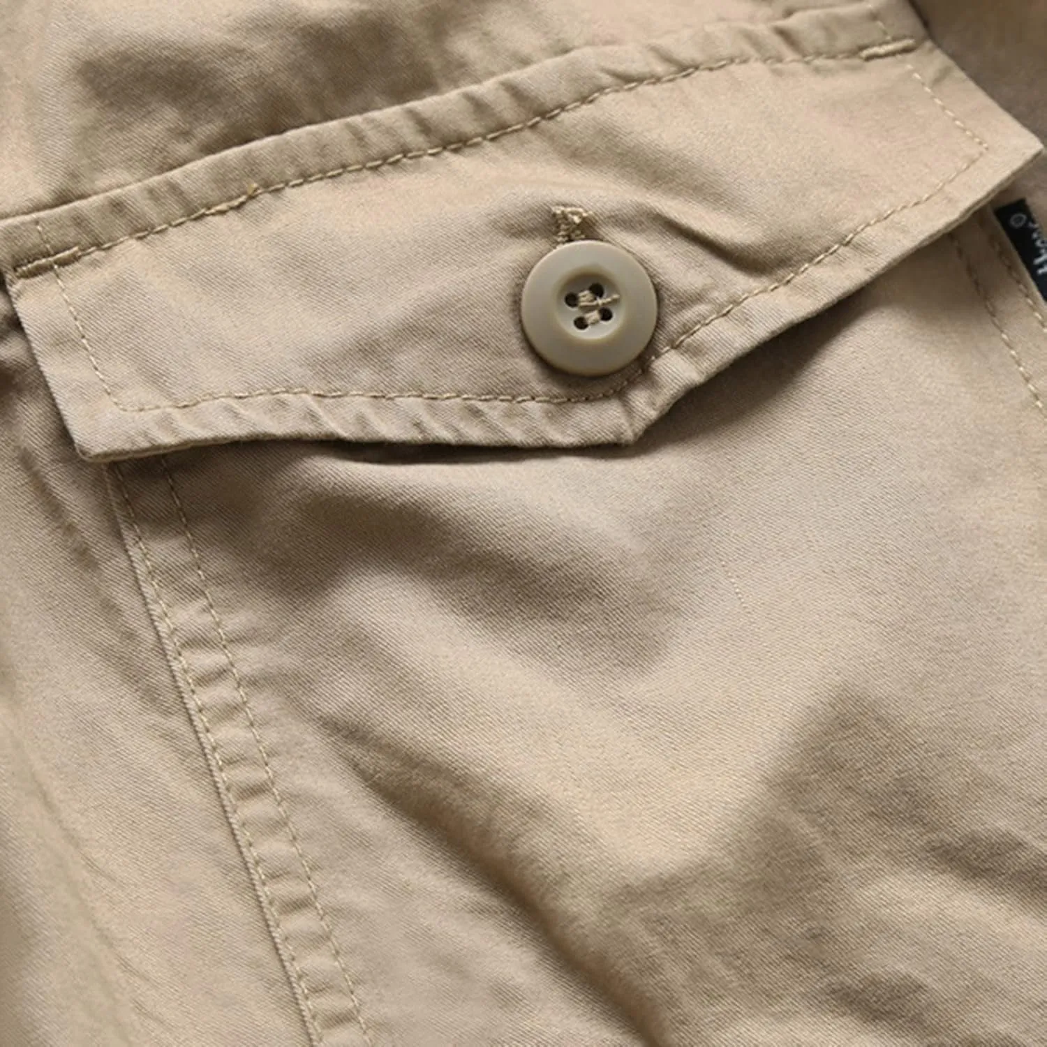 Casual Cargo Pants for Men Relaxed Fit Elastic Waist Joggers Multi Pocket Lightweight Summer Beach Lounge Pants