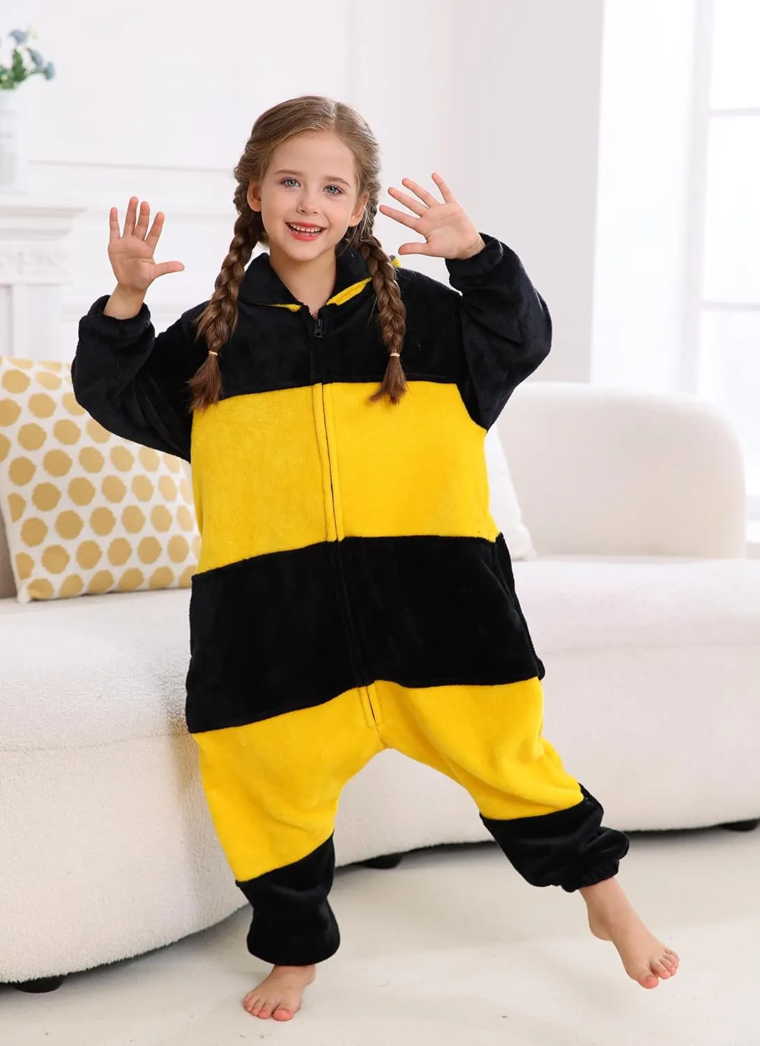 CuteOn Unisex Onesie Kids Animal Pajamas for Boys Girls Halloween Christmas Costume Cosplay Sleepwear