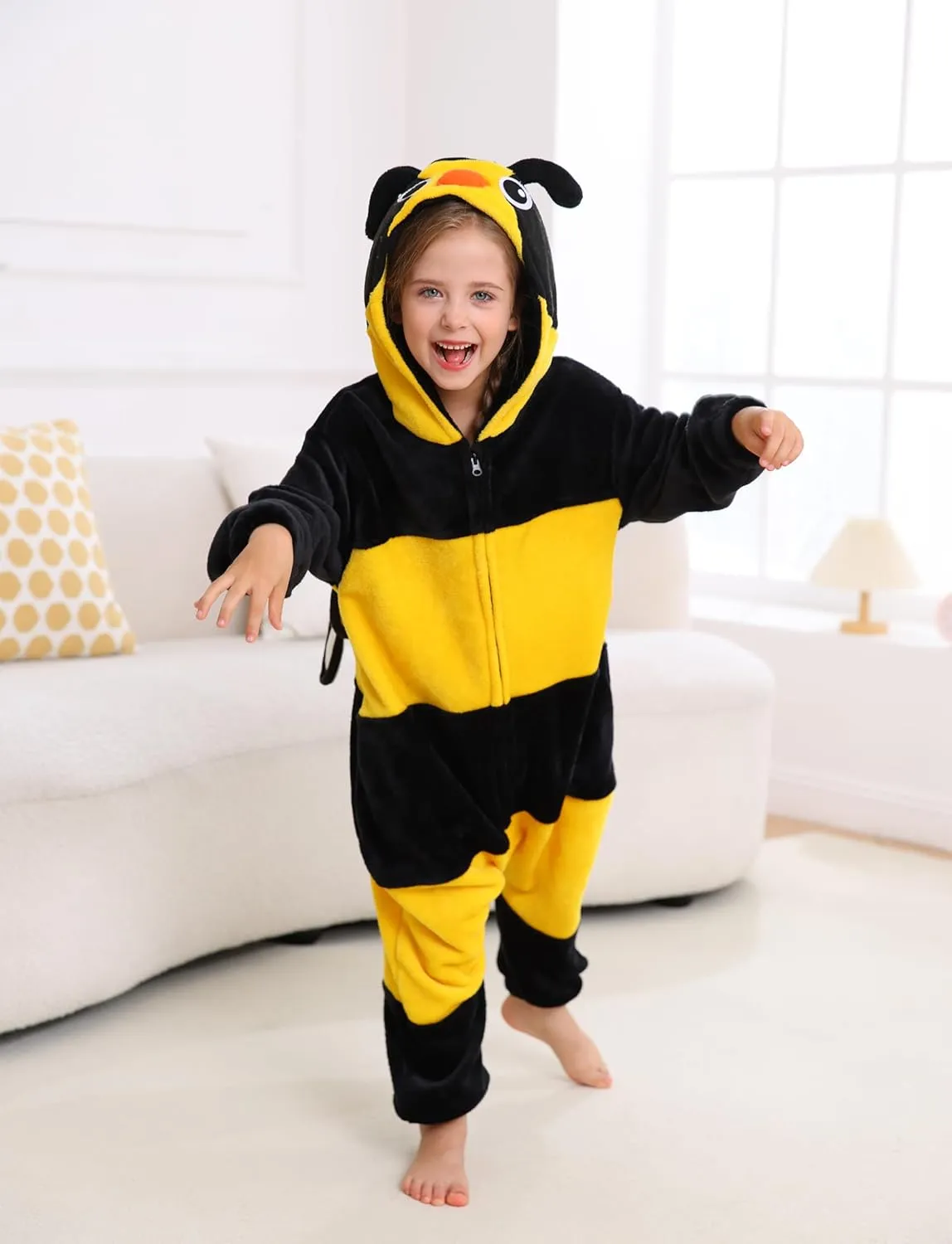 CuteOn Unisex Onesie Kids Animal Pajamas for Boys Girls Halloween Christmas Costume Cosplay Sleepwear
