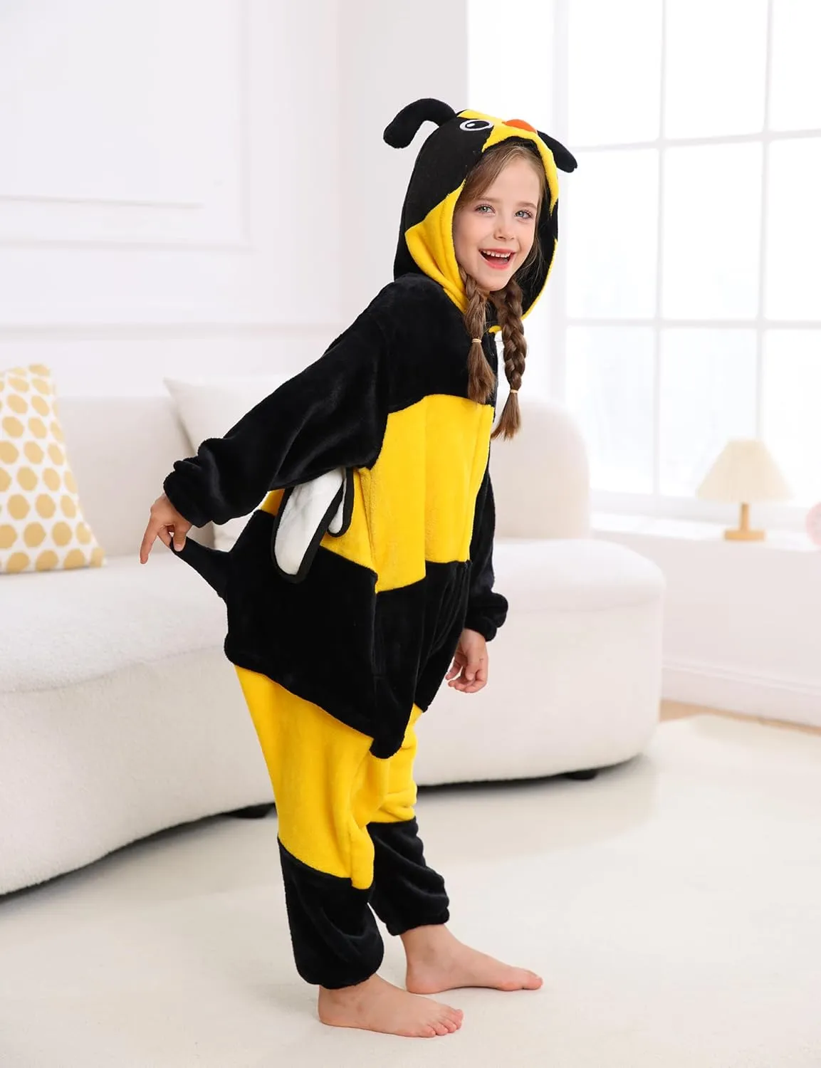 CuteOn Unisex Onesie Kids Animal Pajamas for Boys Girls Halloween Christmas Costume Cosplay Sleepwear