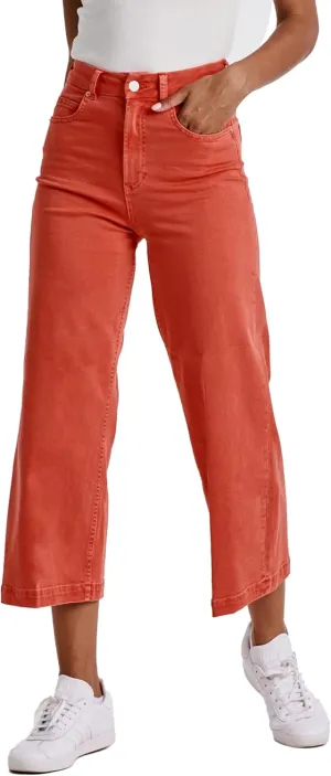 DEAR JOHN Audrey Wide Leg Women's Jean High Rise