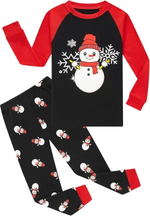 Dolphin&Fish Boy Pajamas Long Sleeve Cotton Kids Clothes Toddler Boys Sleepwear