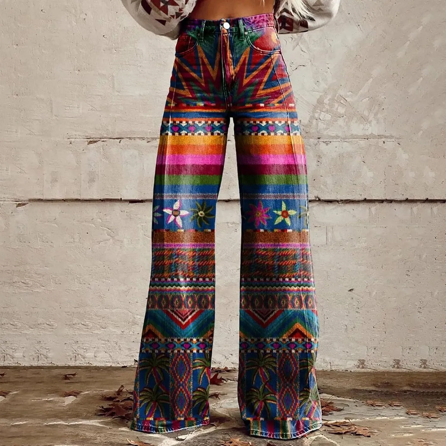 High Waisted Loose Pants with Pockets Casual Pants Tall Sweatpants Yoga Pants with Pockets for Women Sweat Pants for