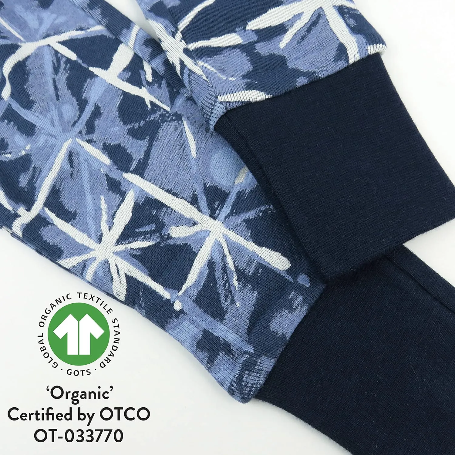 HonestBaby Baby and Toddler Boys' 100% Organic Cotton 4-Piece Long and Short Sleepwear Pajamas