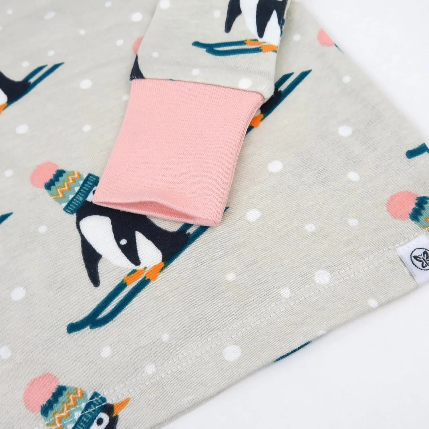 HonestBaby Holiday 2-Piece Pajamas Sleepwear Pjs 100% Organic Cotton for Baby, Toddler, Kids