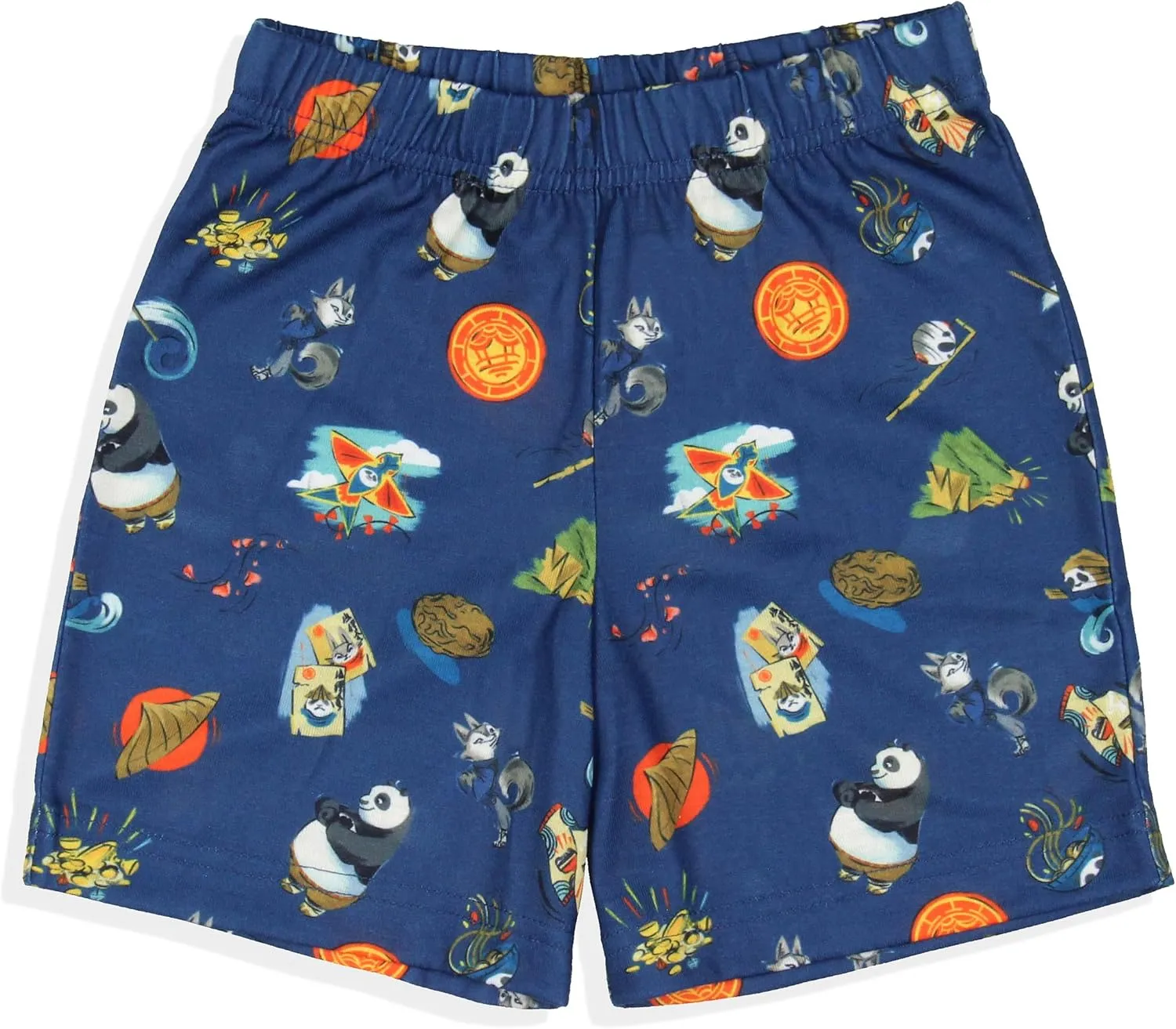 INTIMO Kung Fu Panda 4 Toddler Boy's Heart of a Dragon Warrior Sleep Pajama Set Short