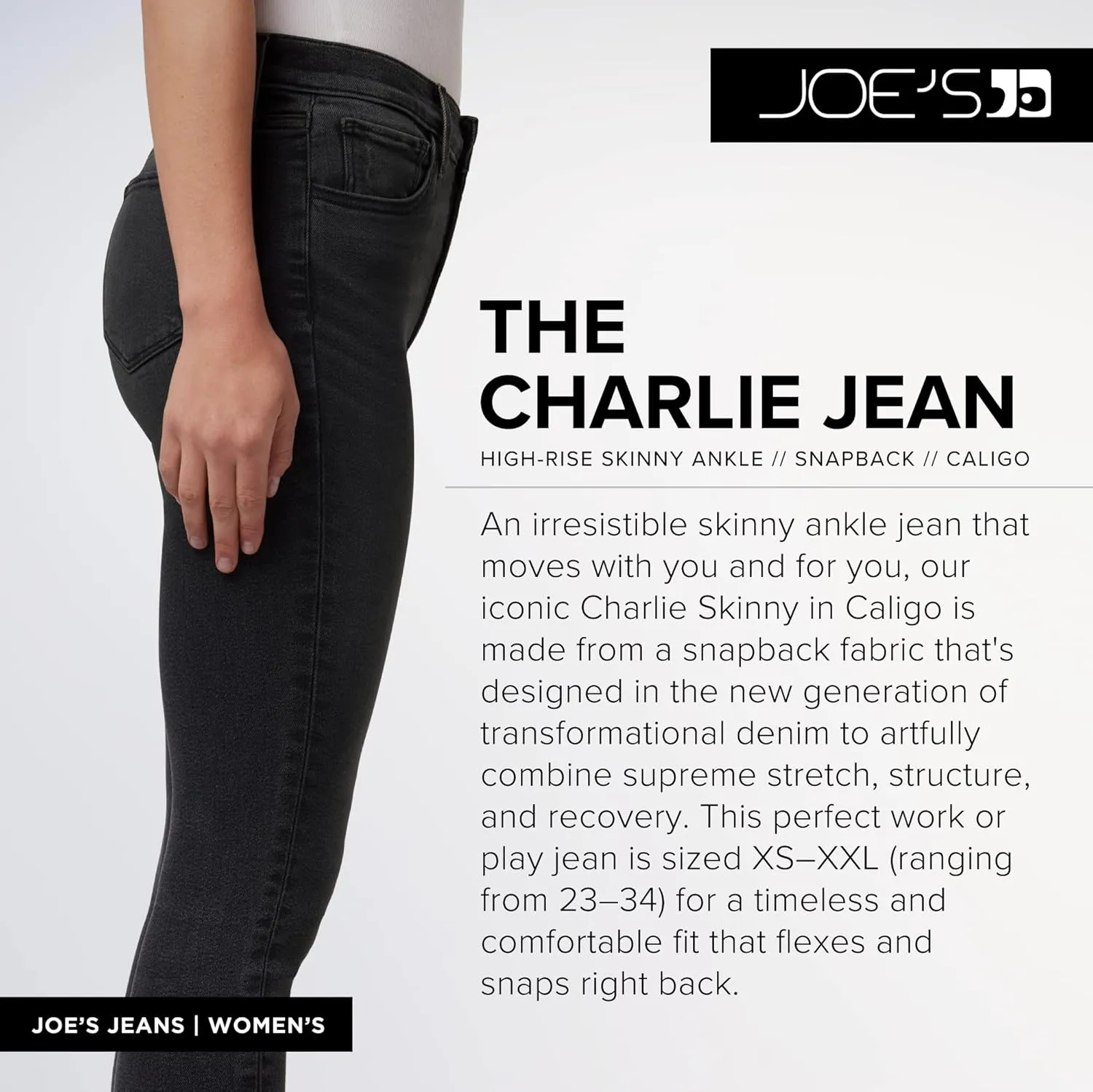 Joe's Women's The Charlie High Rise Skinny Ankle Jean