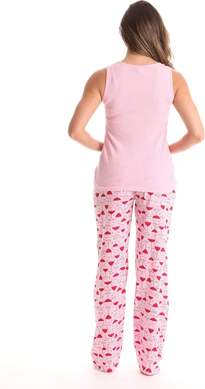 Just Love 100% Cotton Women Sleepwear Pajama Pants Sets
