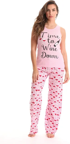 Just Love 100% Cotton Women Sleepwear Pajama Pants Sets
