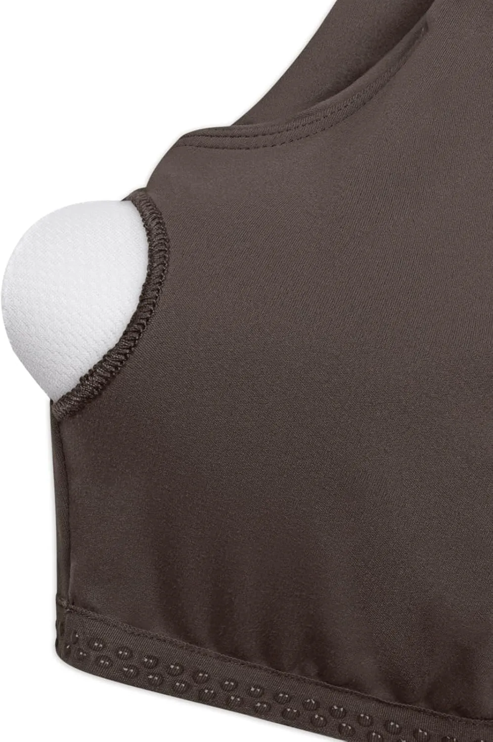 LASLULU Sexy Sports Bras for Women Scoop Neck Sleeveless Padded Bra Workout Yoga Crop Top