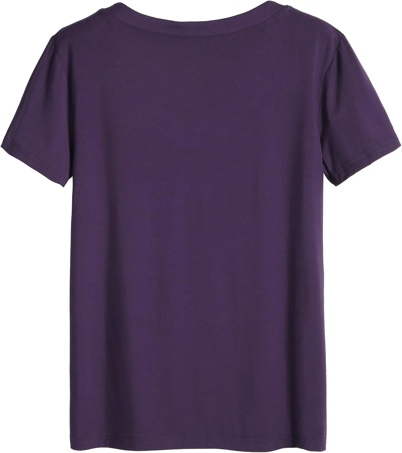 Latuza Women's V-neck Sleepwear Short Sleeve Pajama Set