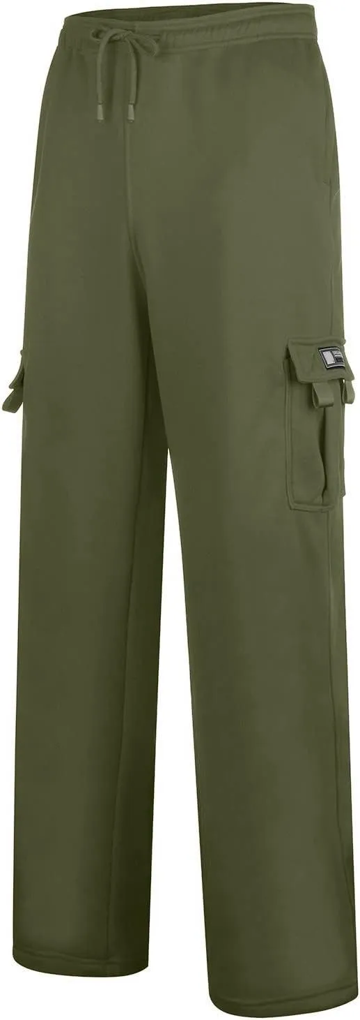 LCMTWX Cargo Pants for Men Casual Jogging Sports Elastic with Pockets Men's Men's Pants Trousers with Zipper Pockets