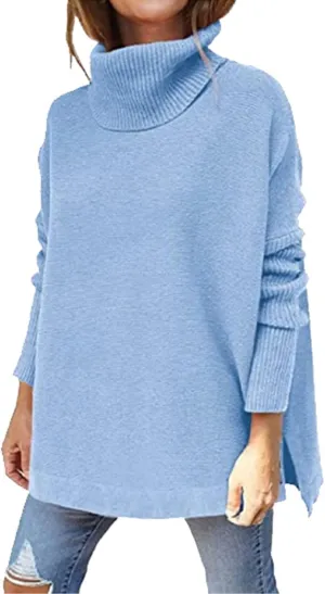 LCMTWX Womens Oversized Sweaters Casual Pullover Soft Knit Cardigan Sweater 2023 Fall Oversized Ribbed Knit Pullover Top