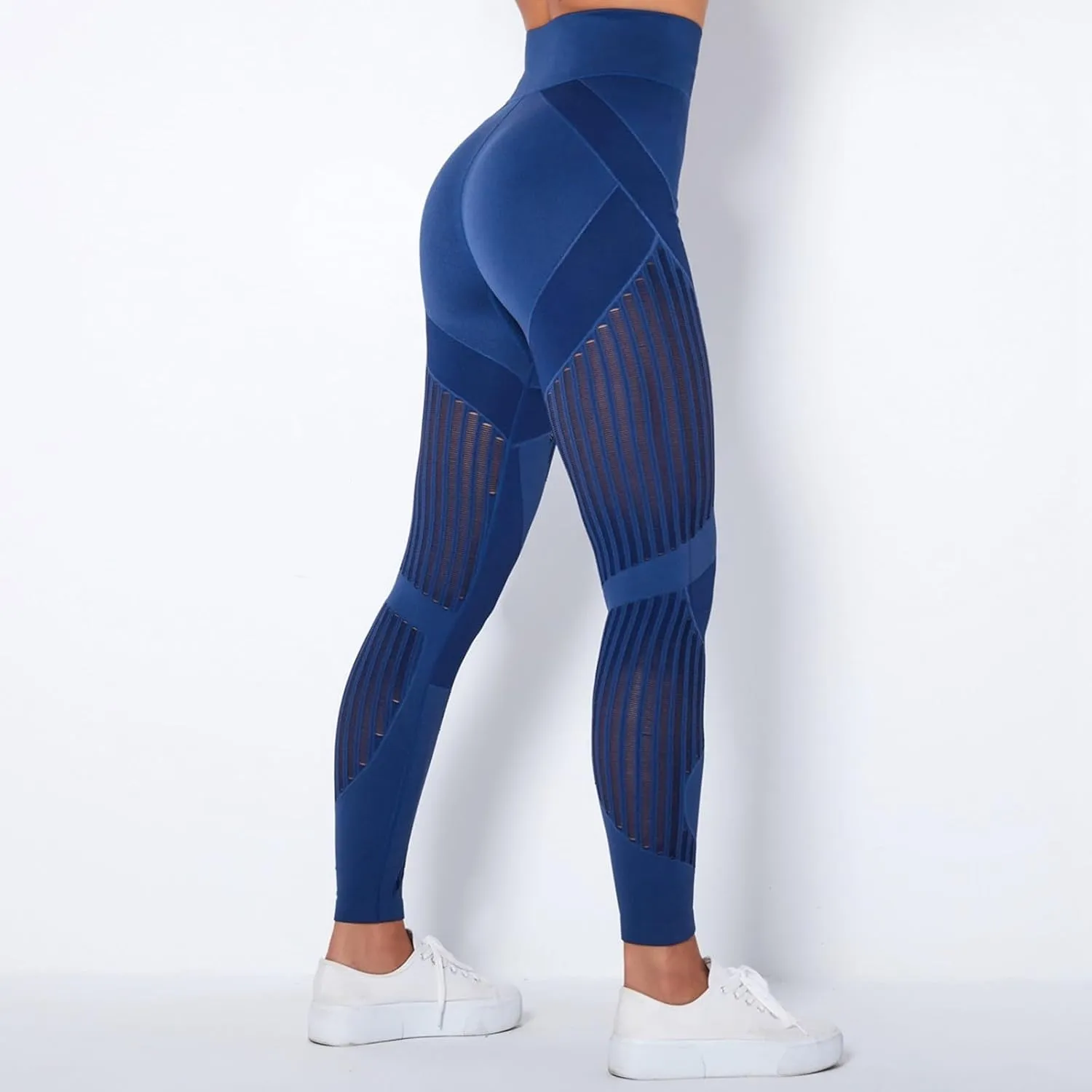 Leggings Compression Pants Women for Sports, Gym - high Waist Booty Scrunch Butt Yoga Pants, Fashion