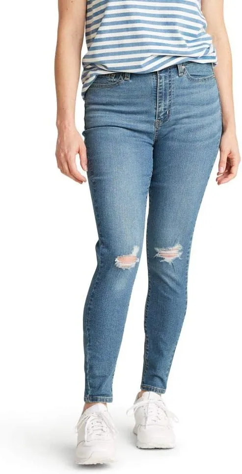 Levi Strauss Signature Gold Women's High Rise Super Skinny Jeans (Standard and Plus)