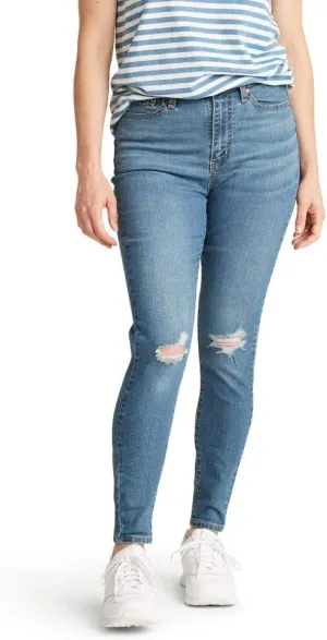 Levi Strauss Signature Gold Women's High Rise Super Skinny Jeans (Standard and Plus)