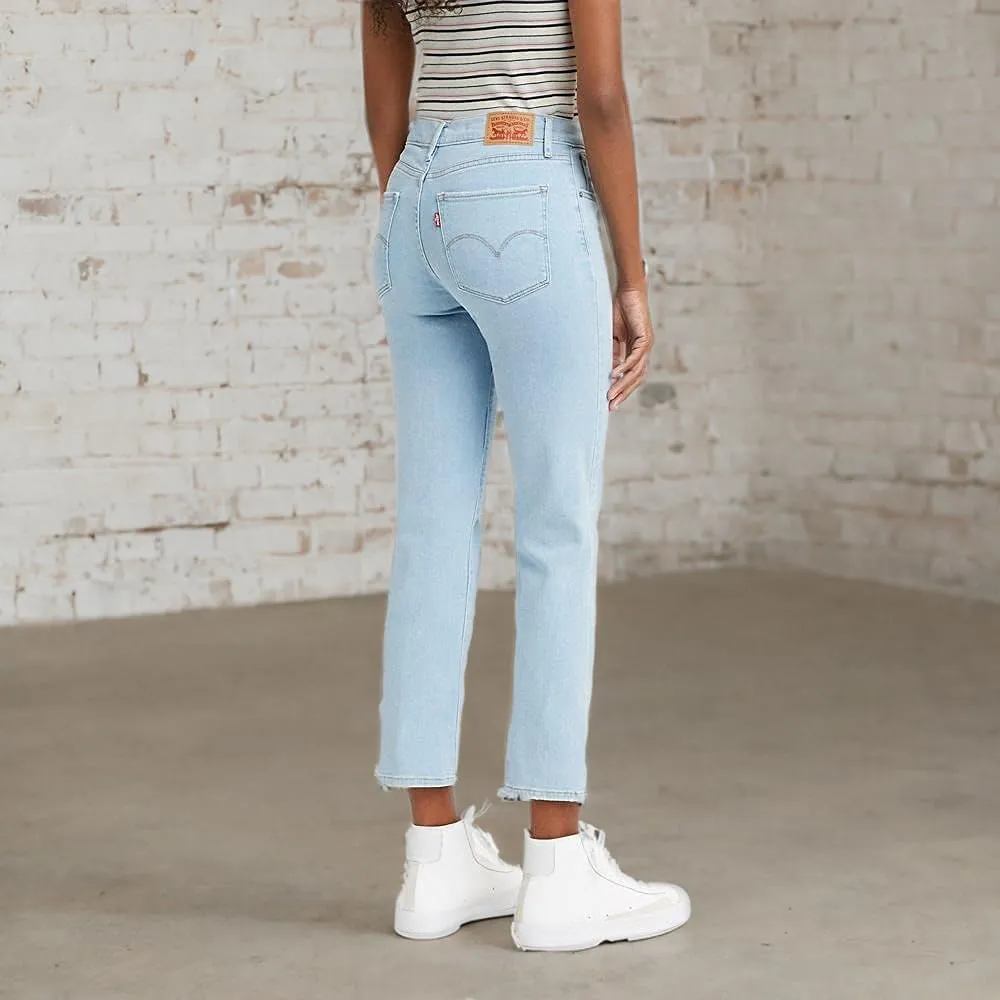 Levi's Women's 724 High Rise Straight Crop Jeans
