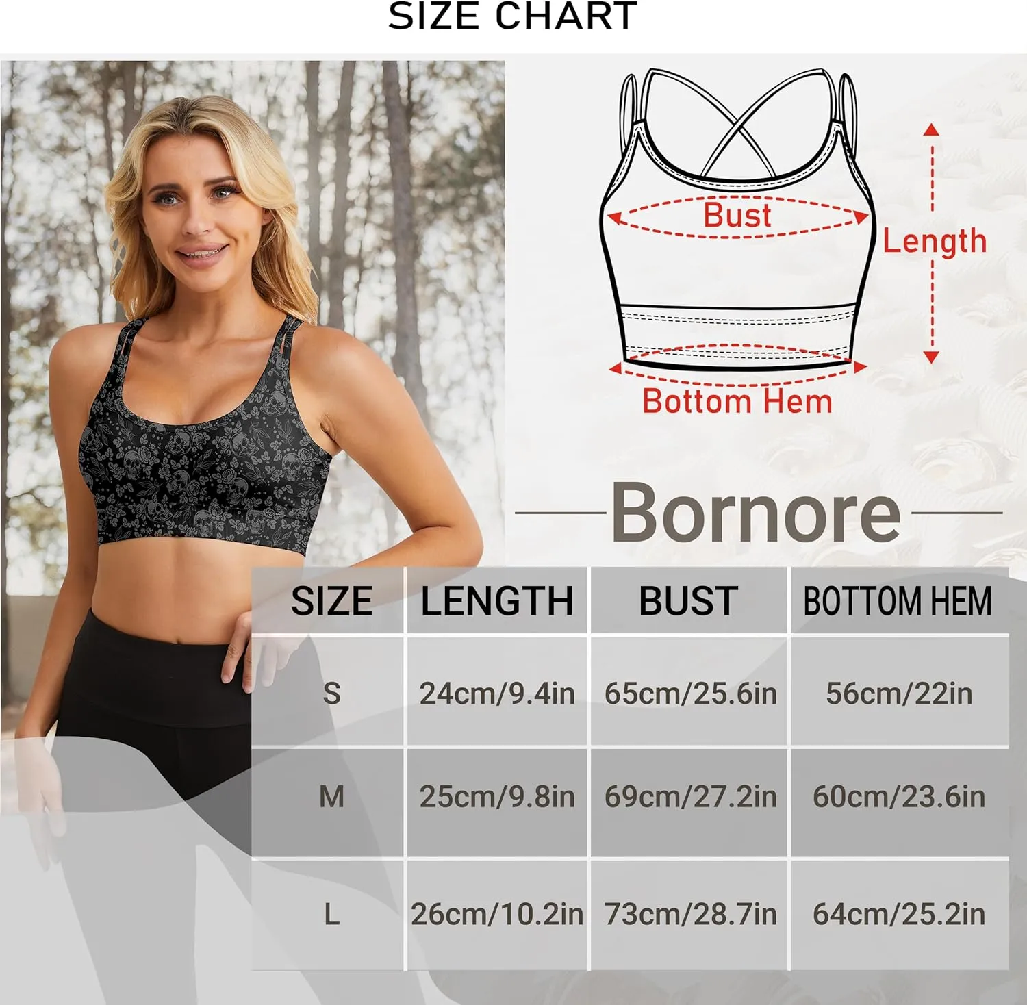 Longline Sports Bras Padded Pattern Workout Tank Tops Theme Party Outfit Crop Top Costumes for Women
