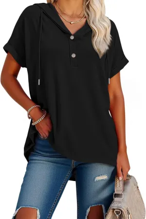 Magritta Womens Plus Size Tops Basic Clothes 2025 Side Slits Tshirts Workout Casual Outfits Short Sleeve Loungewear