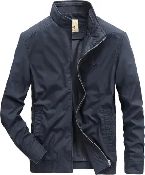 Man Hooded Jacket Golf Jacket Streetwear Motorcycle Sport Techwear Windshield Windbreaker Bomber Light blue XXXL