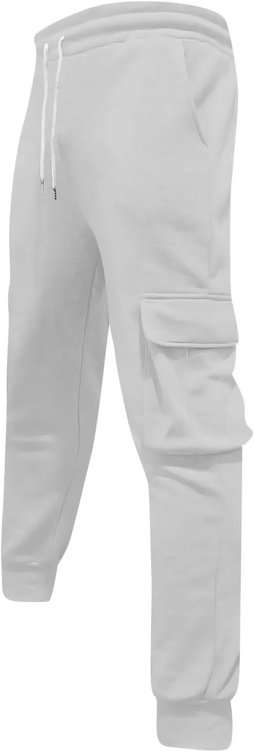 Mens Joggers with Pockets Baggy Drawstring Waist Sweatpants with Pockets Lightweight Workout Lounge Pants
