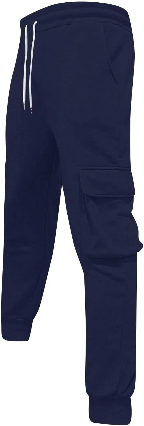 Mens Joggers with Pockets Baggy Drawstring Waist Sweatpants with Pockets Lightweight Workout Lounge Pants