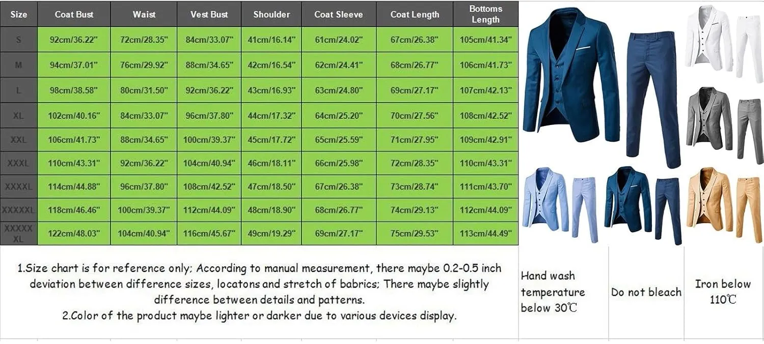 Men'S Sport Coats & Blazers Wedding Party Jacket Vest & Pants Coat Jacket Suit For Men Gabanes Para Light Blue