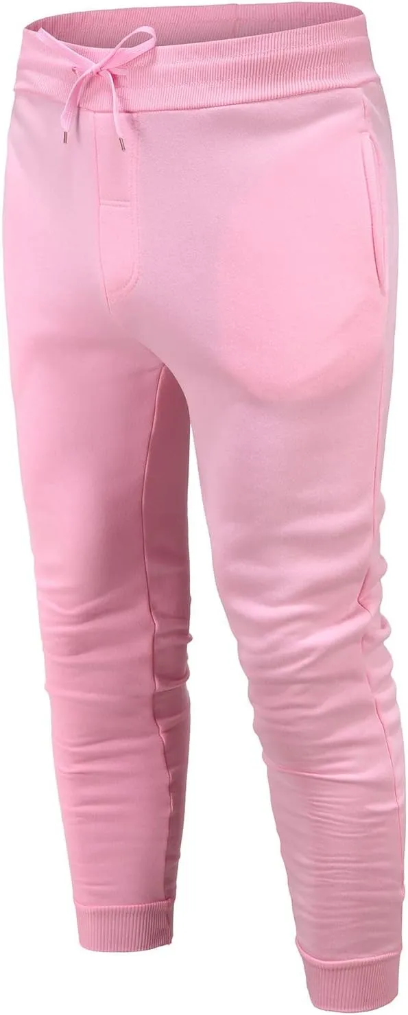 Mens Sporty Jogger Sweatpants Gym Athletic Western Yoga Sweatpants Cozy Loose Hiking Pants with Pockets