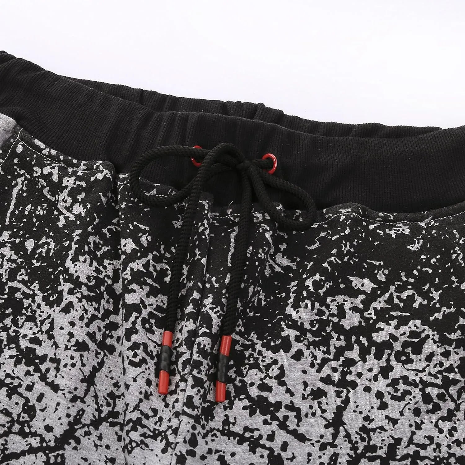 Men's Tie-Dye Sweatpants Drawstring Elastic Waist Casual Tapered Trousers Fashion Streetwear Joggers with Pockets