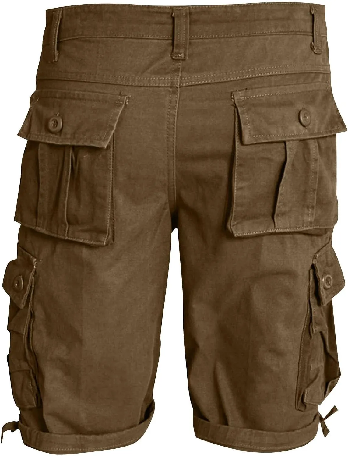 Muscularfit Men's Hiking Cargo Shorts Quick Dry Lightweight Breathable Cotton Shorts Outdoor Workout Casual Short Pants