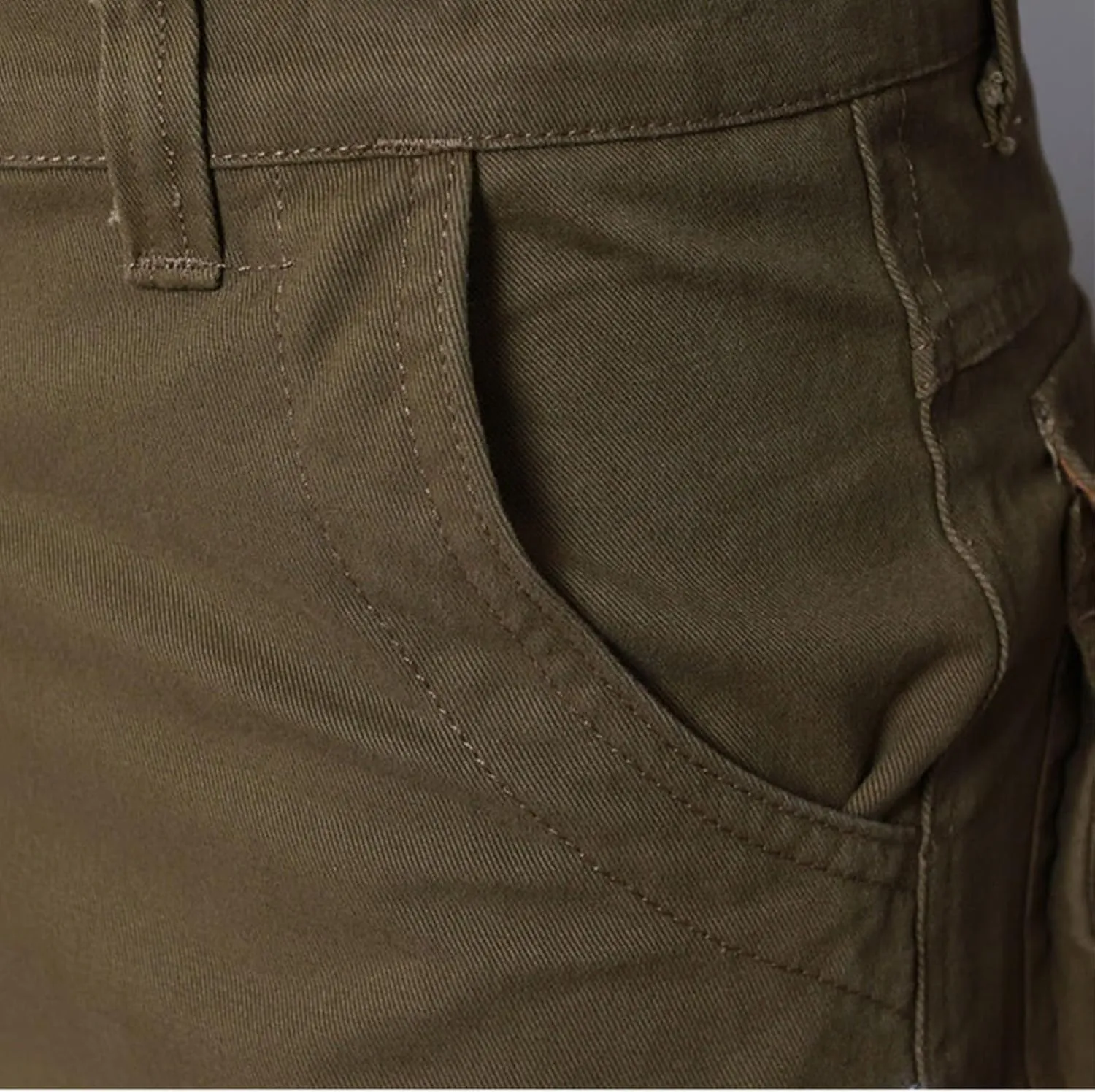 Muscularfit Men's Hiking Cargo Shorts Quick Dry Lightweight Breathable Cotton Shorts Outdoor Workout Casual Short Pants