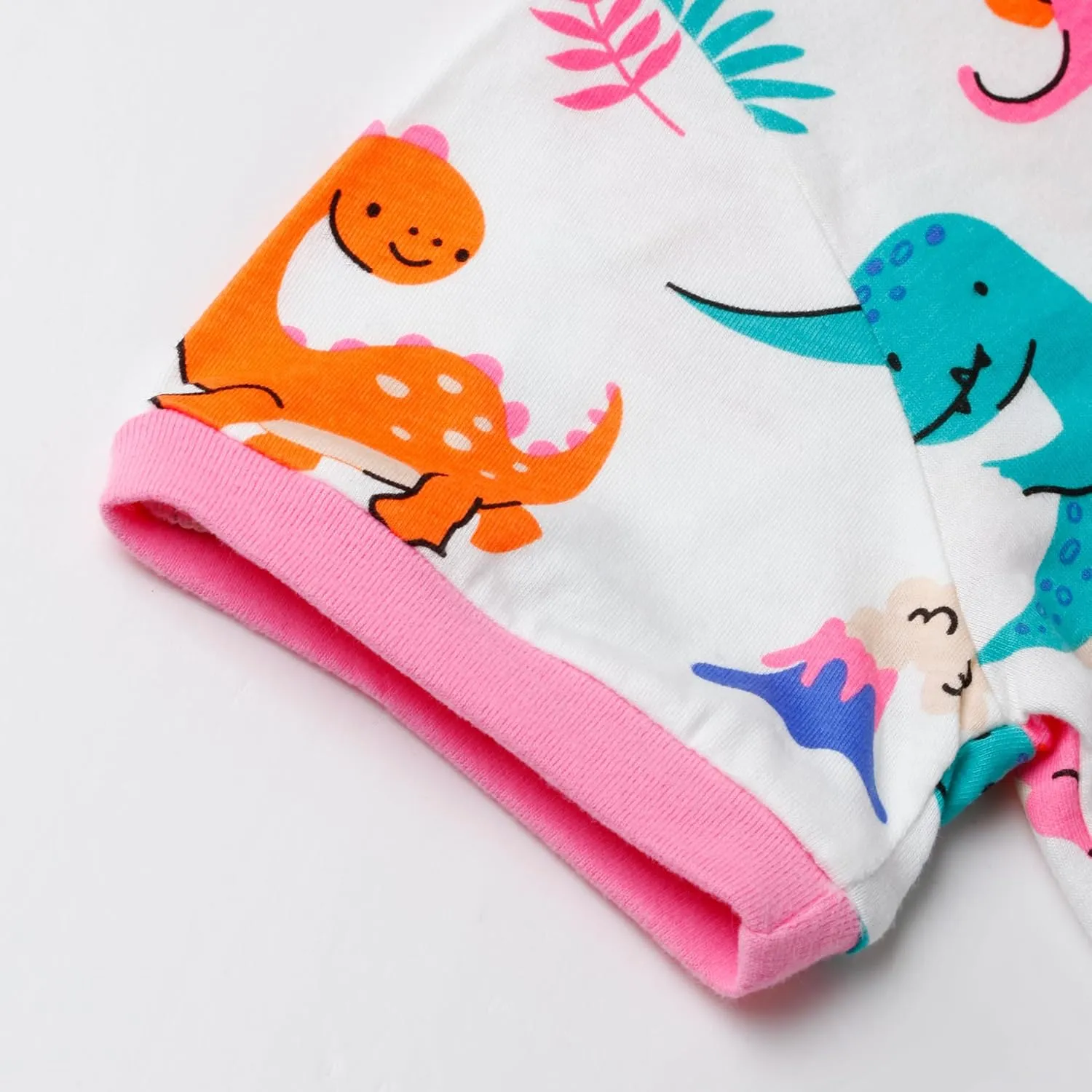 Popshion Little Girls Pajamas Summer Short Sets Mermaid Sleepwear 100% Cotton Toddler Pjs Clothes Size 2-8 Years