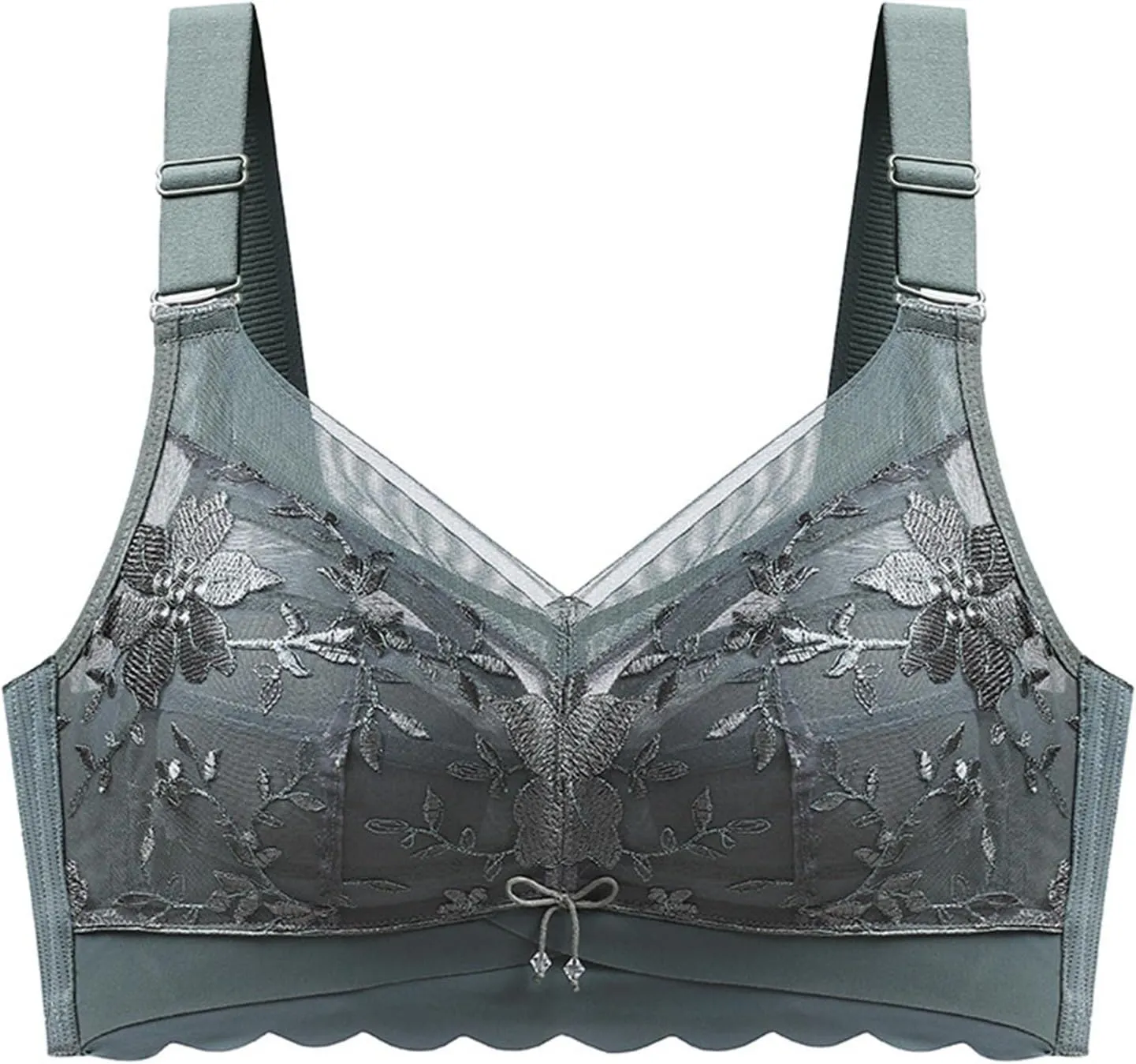 Push up Bras for Women No Underwire Full Coverage Floral Lace Liftup Bralettes Sexy Elegant Thin Summer Everyday Bras