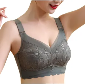 Push up Bras for Women No Underwire Full Coverage Floral Lace Liftup Bralettes Sexy Elegant Thin Summer Everyday Bras