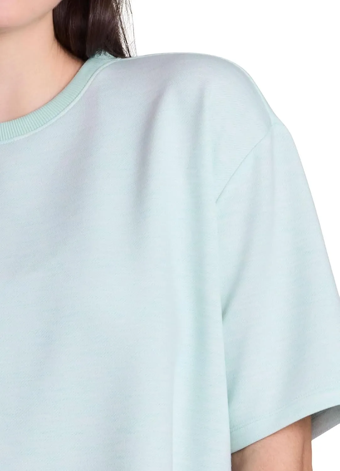 RBX Oversized T-Shirt for Women, Luxe Athleisure Fabric Loungewear Short Sleeve Workout Top with Plus Sizes