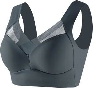 Seamless Bras for Women Sleep Leisure Sports Yoga Bra Padded Wireless Thin Soft Comfy Pullover Tops Plus Size