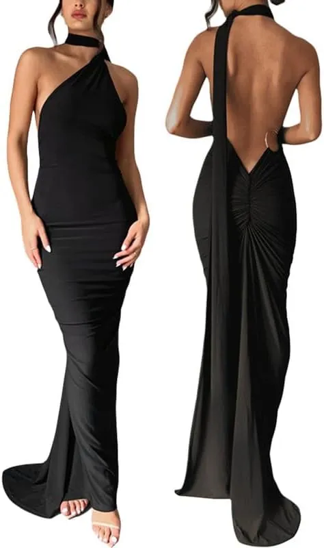 Sexy Tie Dye Print Tank Dress Slim Fit Split Long Dress in Cotton Sleeveless Dress Elegant Night Party Dress Summer Wear