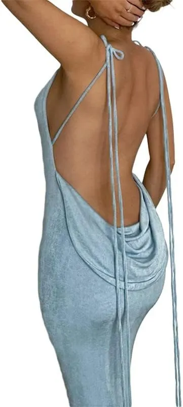 Sexy Tie Dye Print Tank Dress Slim Fit Split Long Dress in Cotton Sleeveless Dress Elegant Night Party Dress Summer Wear